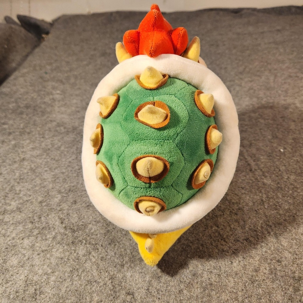 Super Nintendo World Bowser Plush Stuffed Toy Mario Universal Studios Theme Park - Picture 4 of 10
